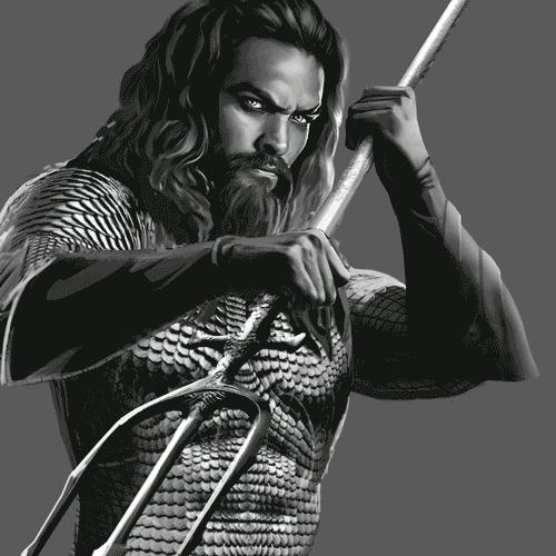 Aquaman sample graphic