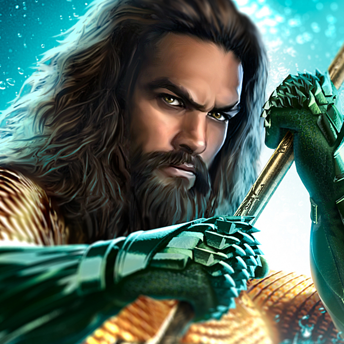 Aquaman sample graphic